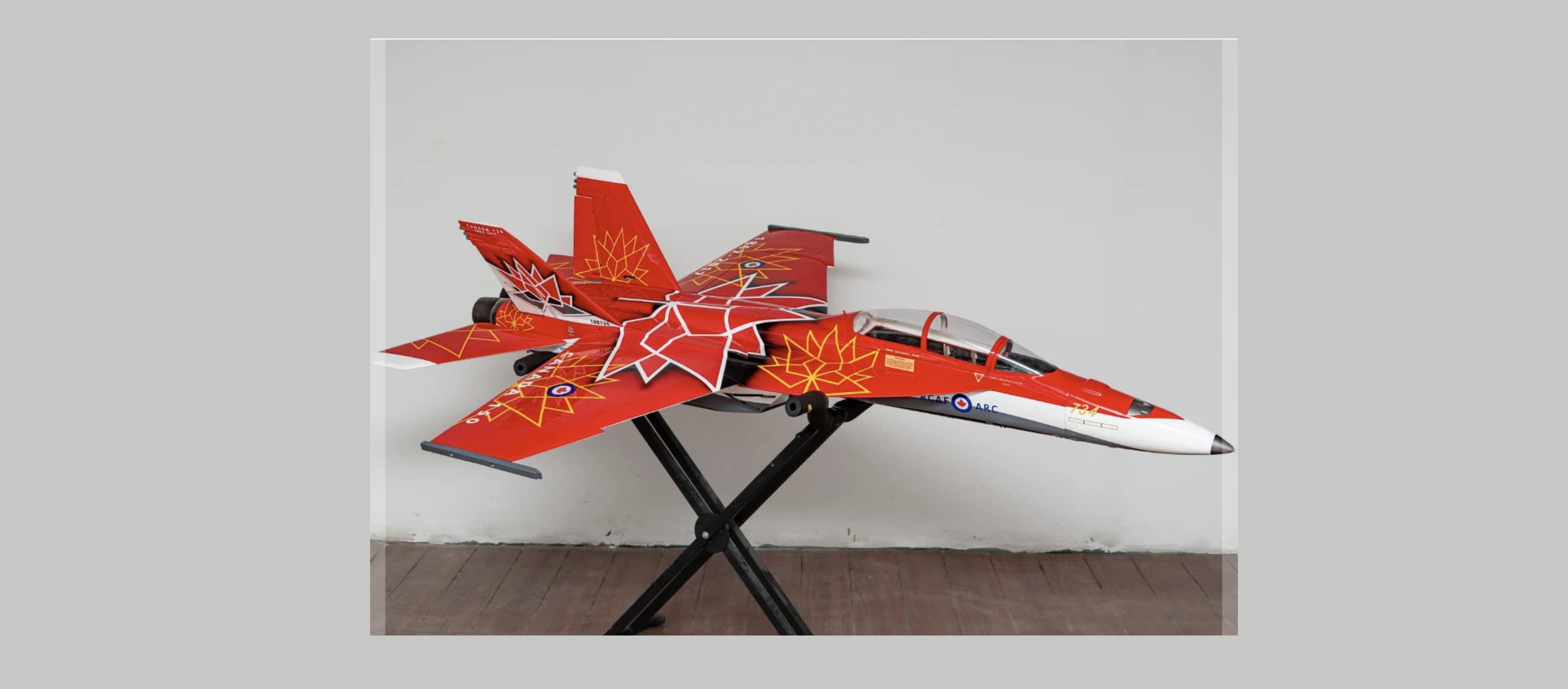Global Jet Club Aerojet F-18F 1/8.5 Scale