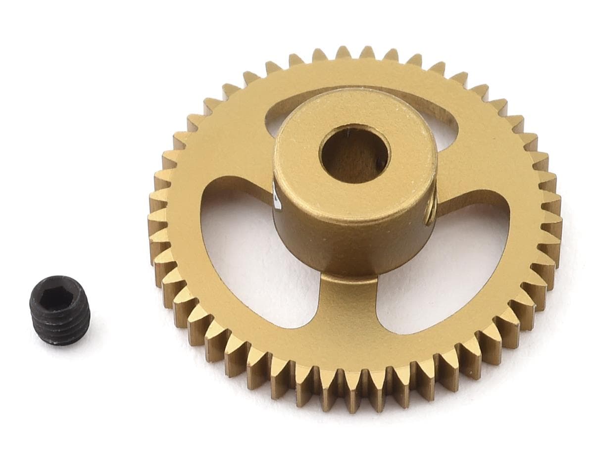 Trinity 64P Ultra Light Weight Aluminum Pinion Gear (3.17mm Bore) (49T)