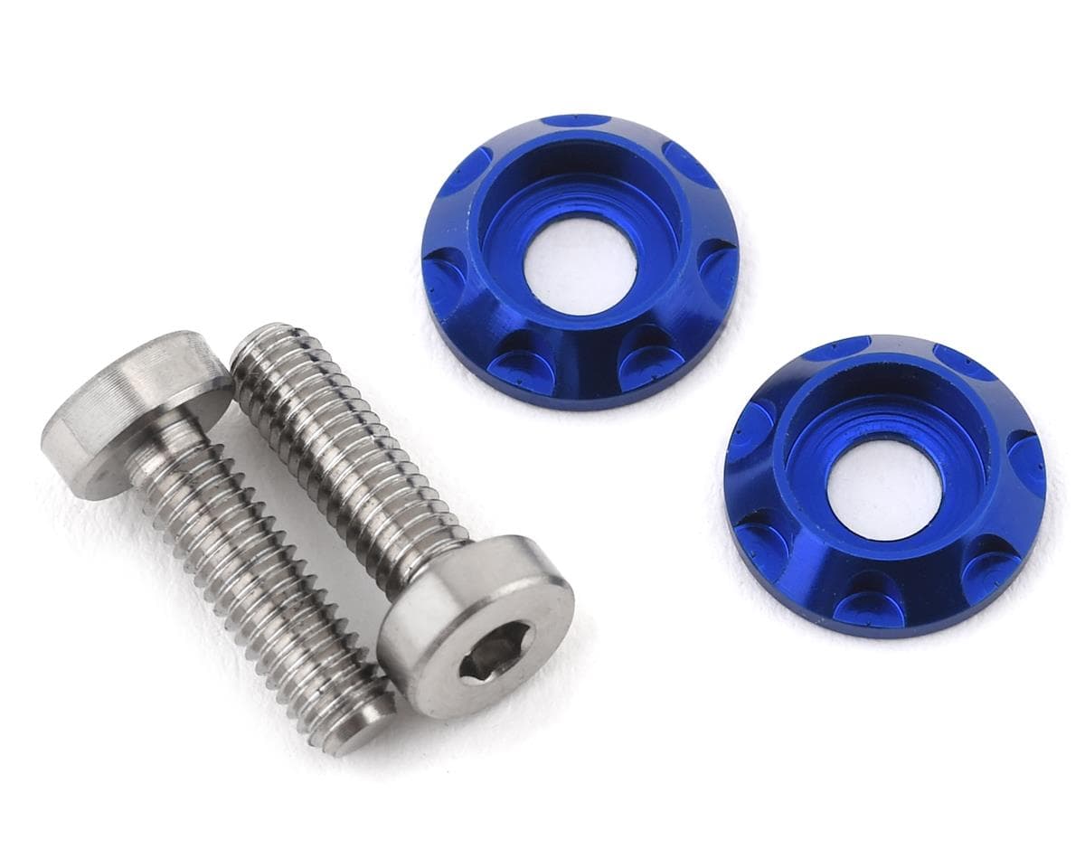 175RC 3x10mm "High Load" Titanium Motor Screws (Blue)