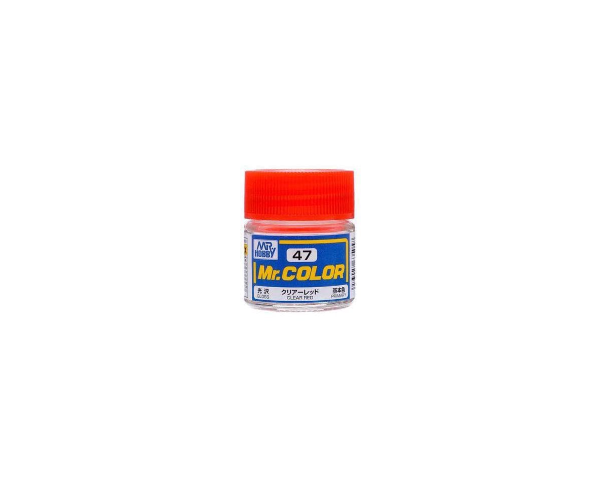 GSI Creos Mr. Hobby Mr. Color Solvent-Based Acrylic Paint (Clear Red) (10ml) (Gloss)