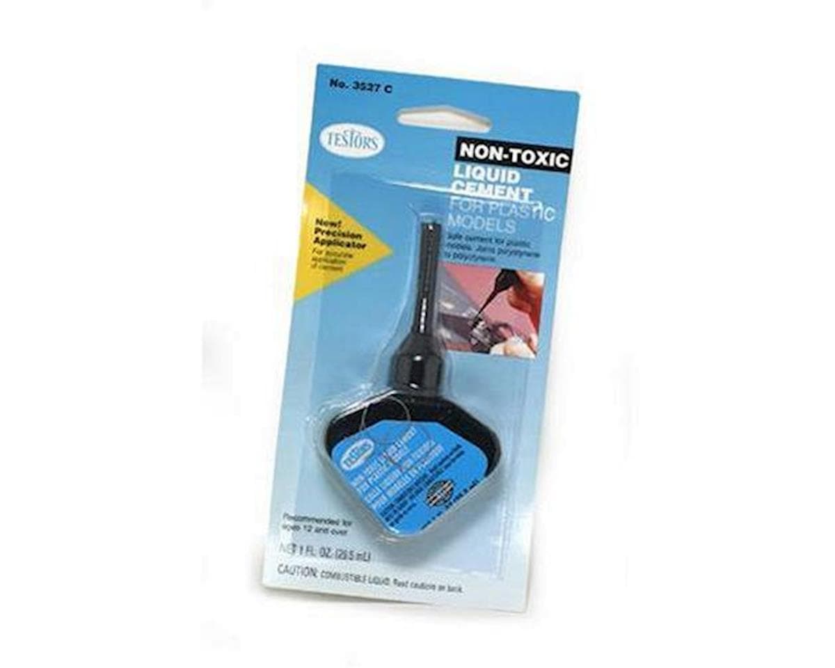 Testors Non-Toxic Cement w/Applicator (1oz)
