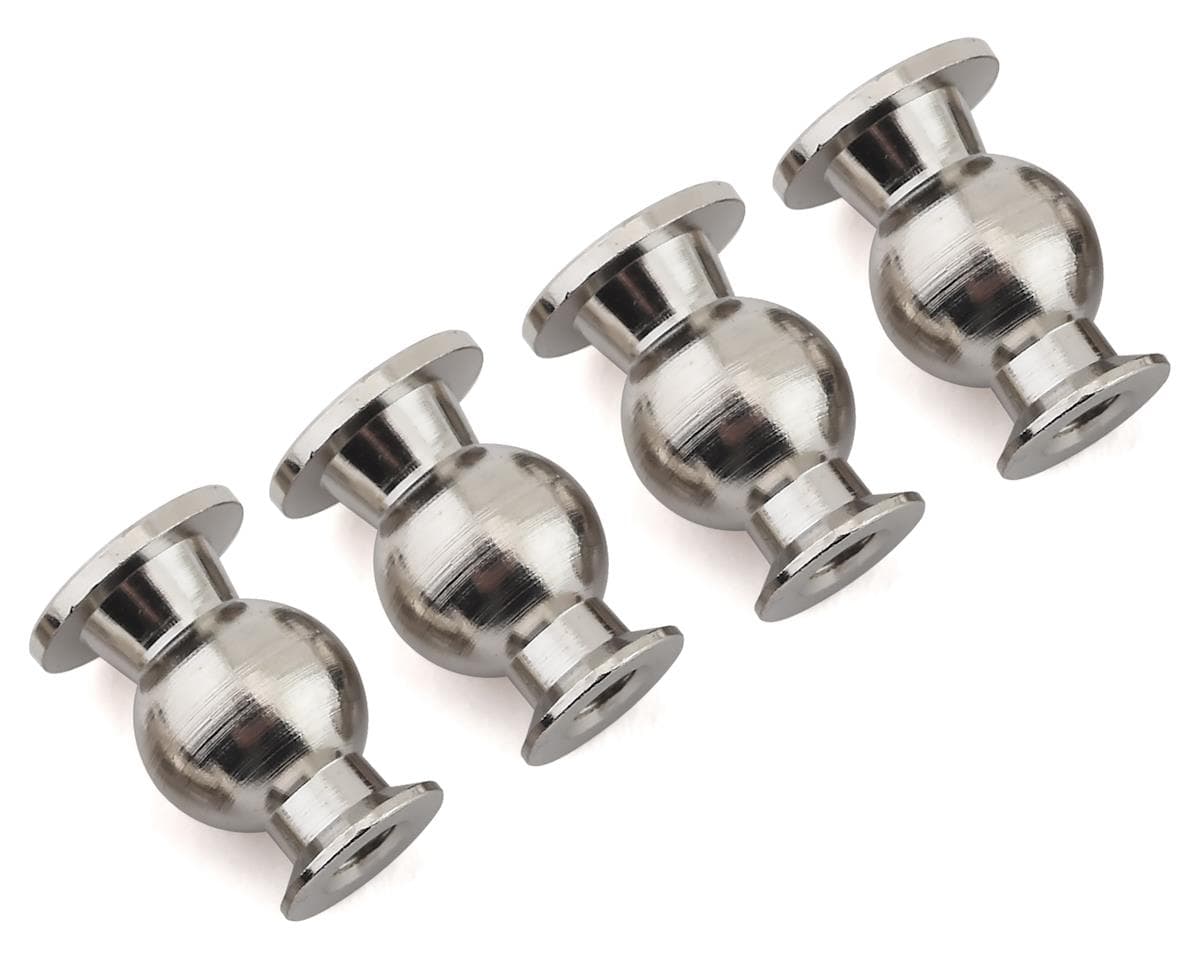 Hot Racing Arrma 6S 3x8x12mm Steel Chrome Pivot Ball (4)