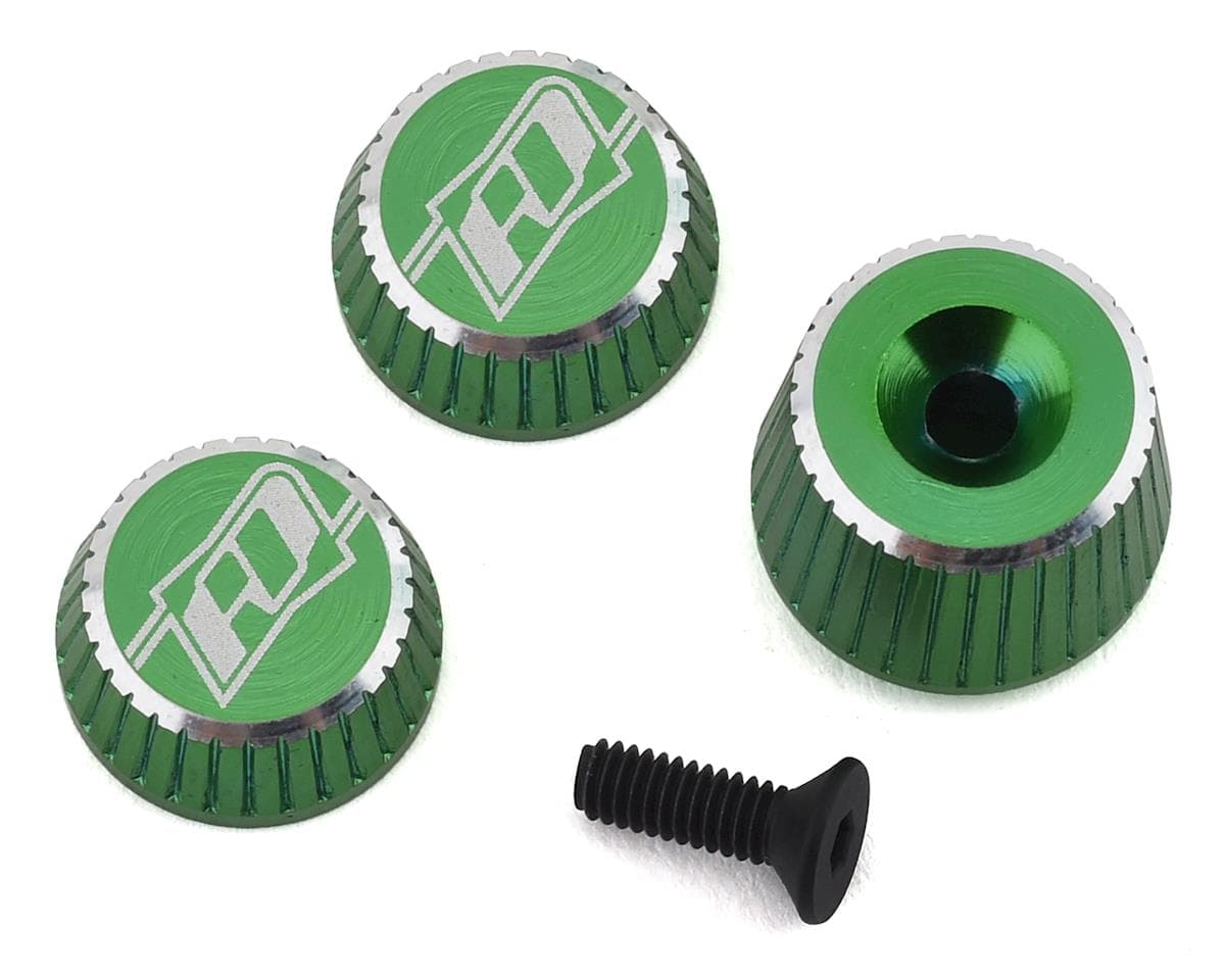 Revolution Design M17 Dial & Nut Set (Green)