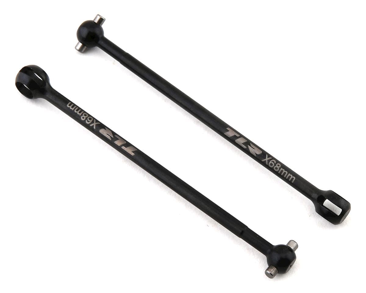Team Losi Racing 22X-4 68mm CVA Driveshaft Bones (2)