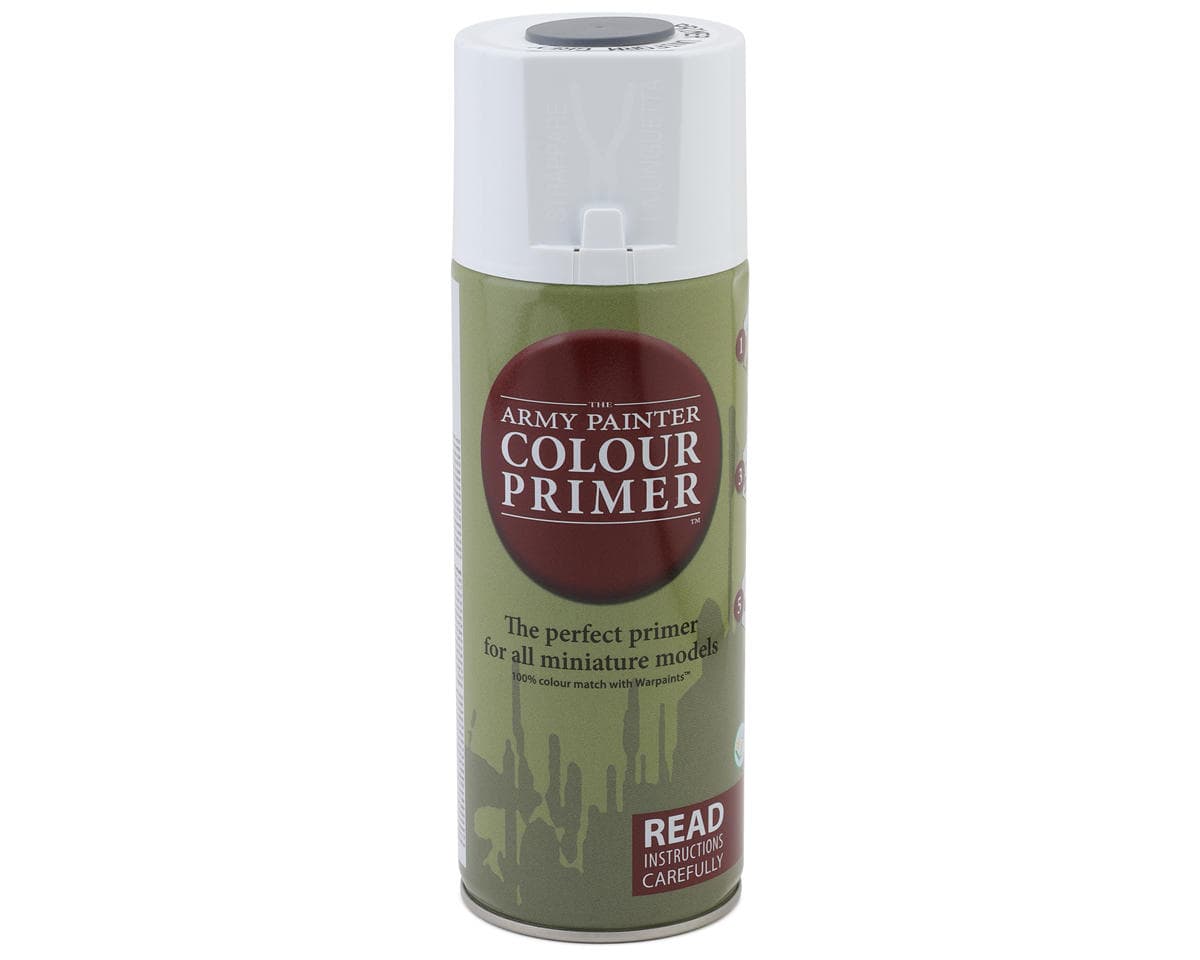 Army Painter Colour Primer Acrylic Hobby Paint Spray (Uniform Grey) (400ml)