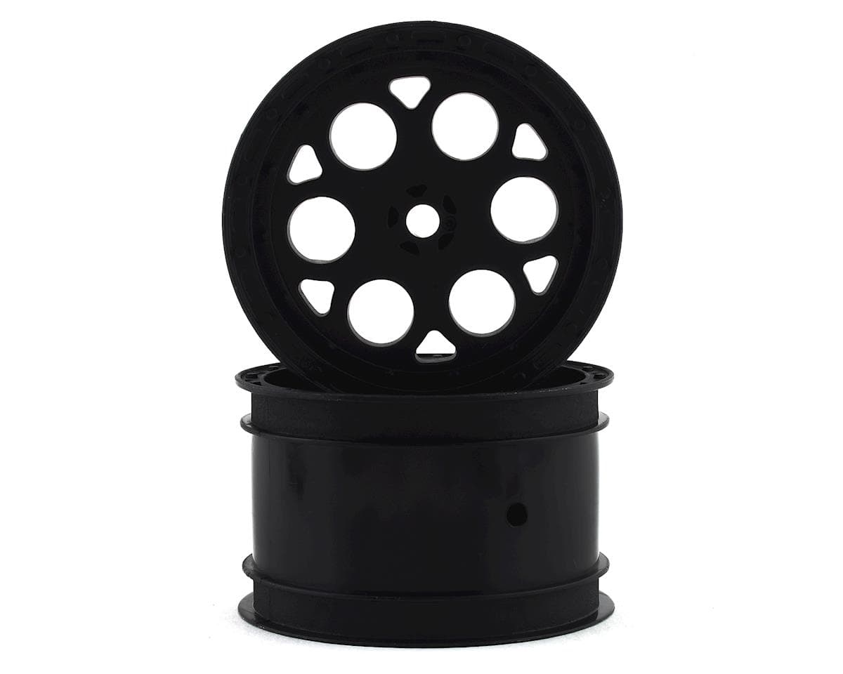 Pro-Line Showtime 2.2" Sprint Car Rear Sprint Wheels (Black) w/12mm Hex