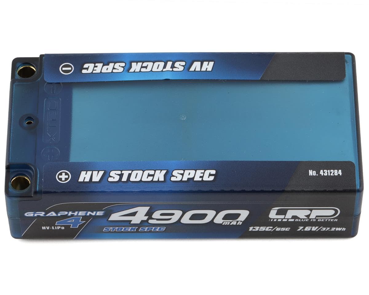 LRP 2S 135C Graphene-4 HV LiPo Battery (7.6V/4900mAh) (ROAR/EFRA Approved)