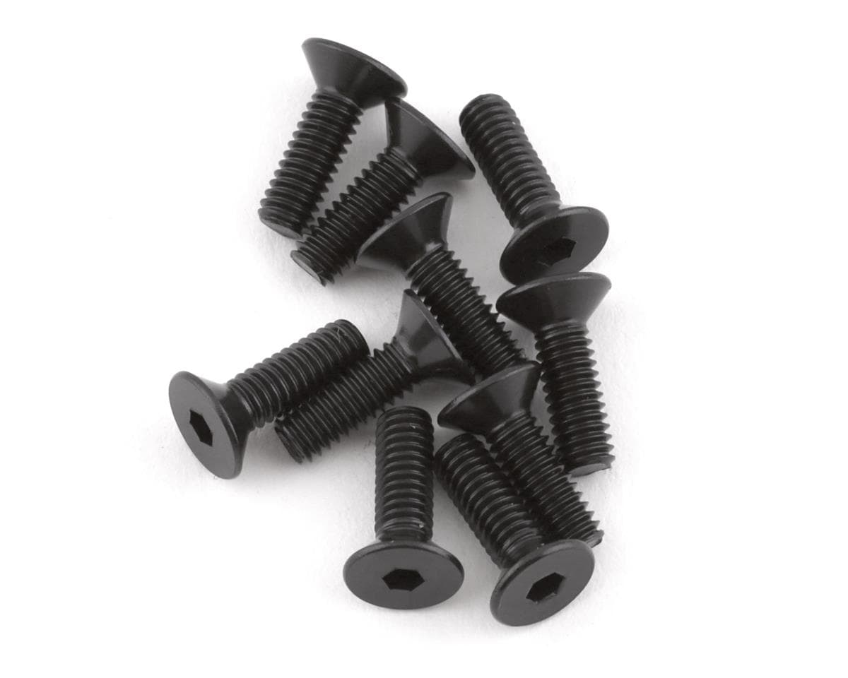 Schumacher 2.5x8mm Flat Head Screw Speed Pack (10)