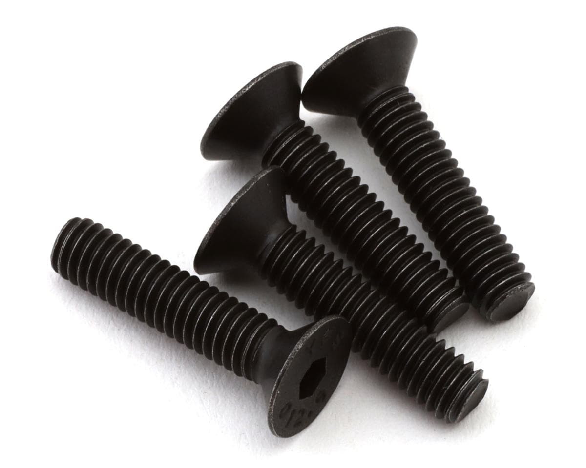 Arrma 4x18mm Flat Head Hex Machine Screws (4)