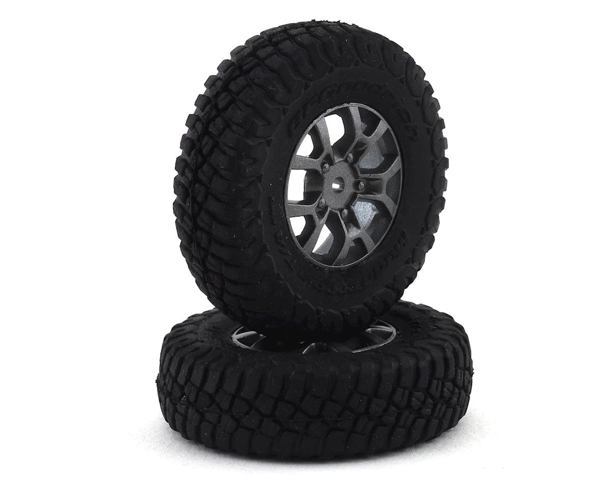 Kyosho MX-01 Jimny Sierra Pre-Mounted Tire & Wheels w/Weight (2)