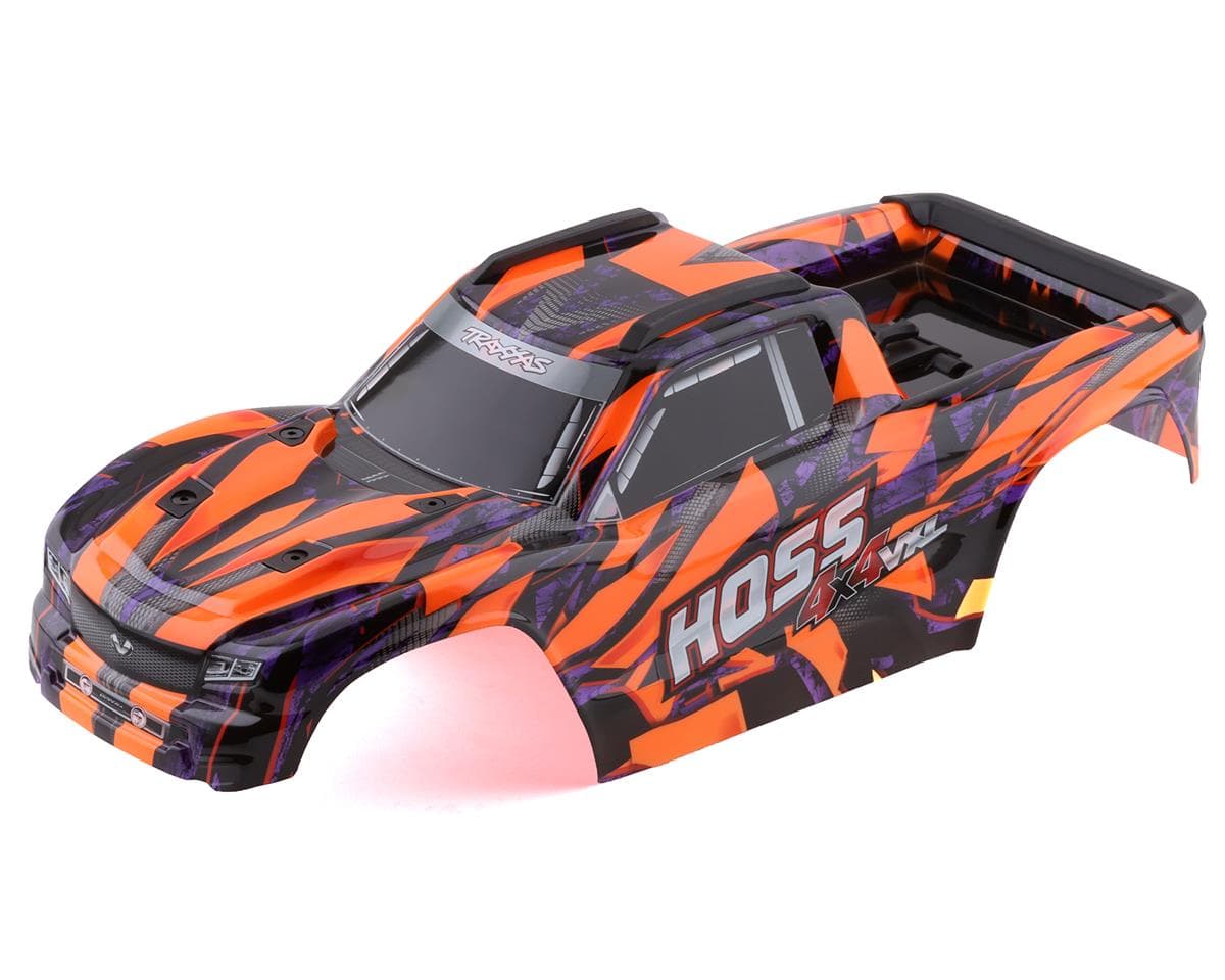 Traxxas Hoss Pre-Painted Body (Orange)