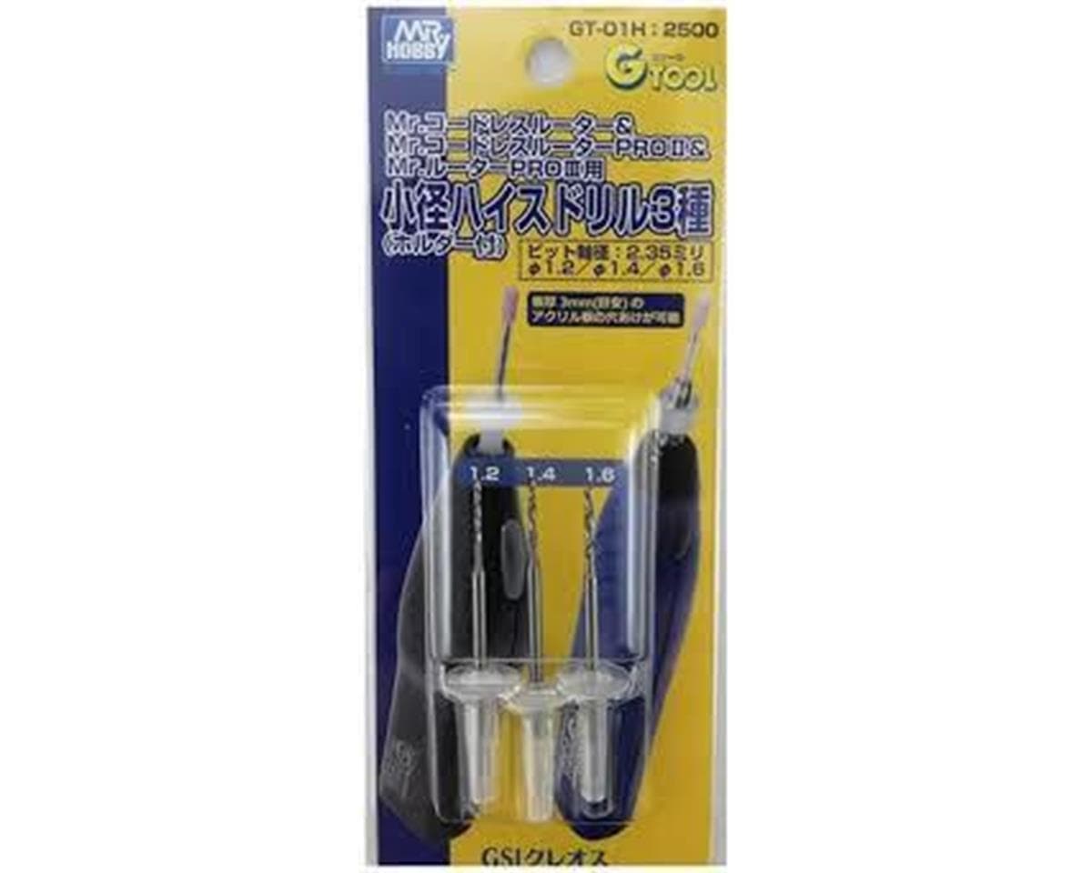 GSI Creos Mr. Hobby High Speed Drill for Mr. Router (1.2, 1.4, 1.6)