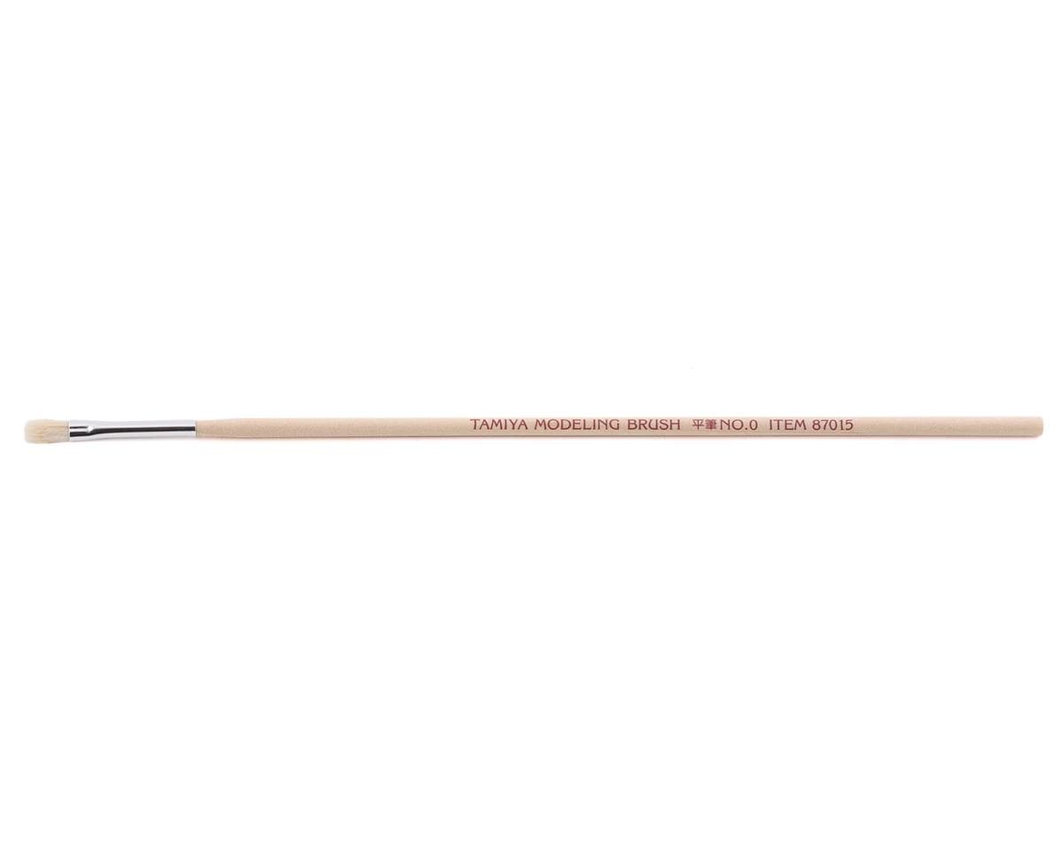 Tamiya Flat Brush (No. 0)