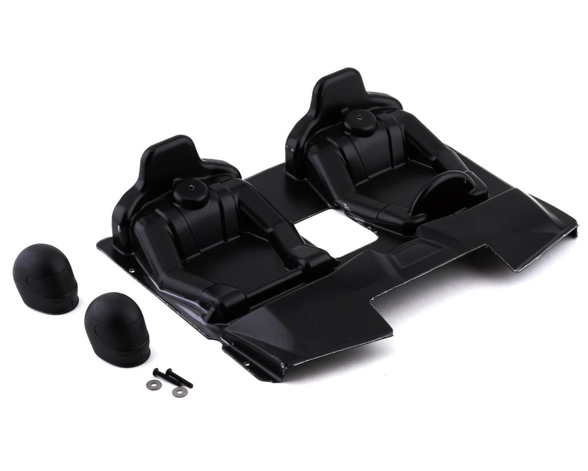 Losi Baja Rey SBR 2.0 Interior Set w/Helmets (Black)