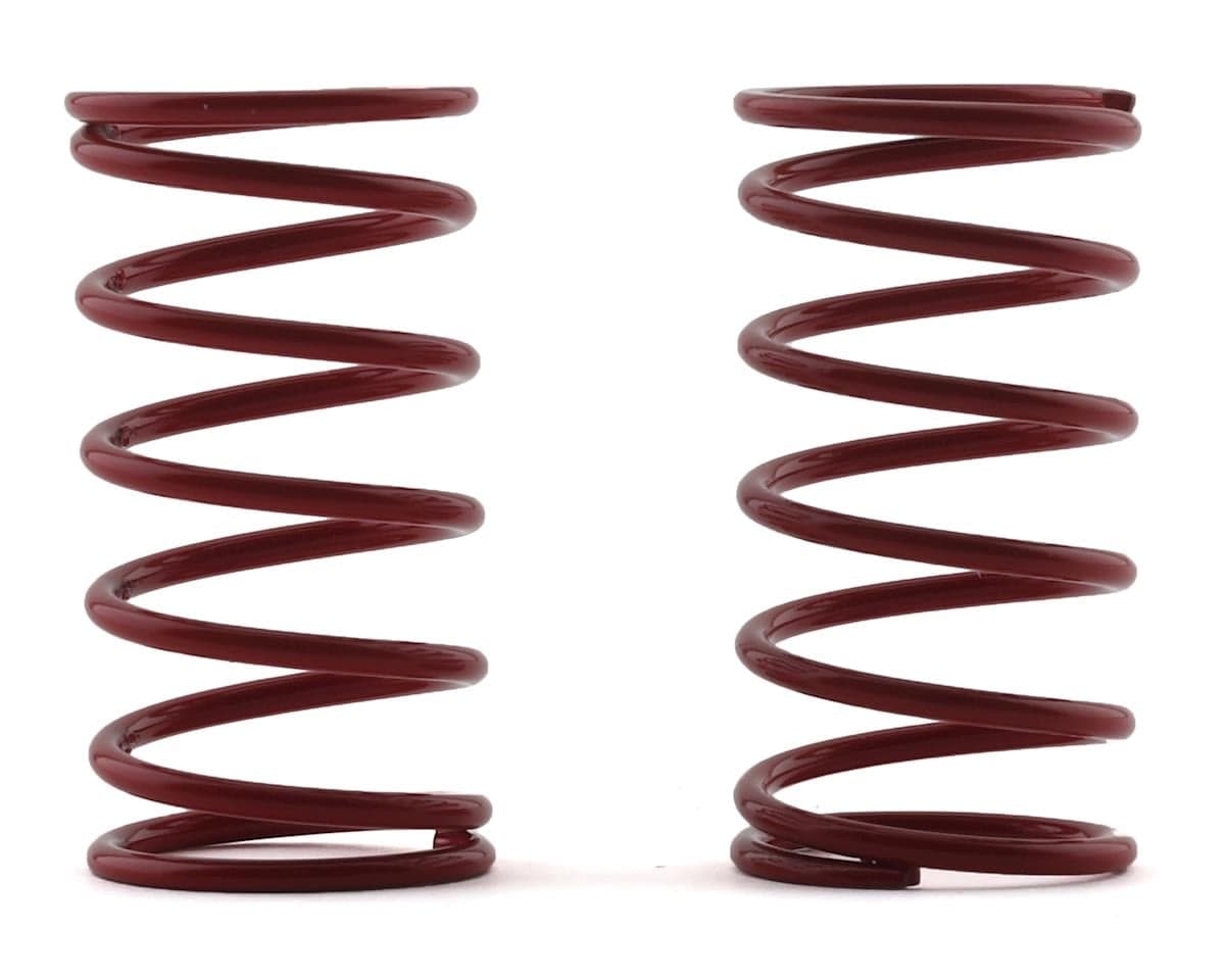 Custom Works 1.25" Shock Spring (2) (16lb/Red)