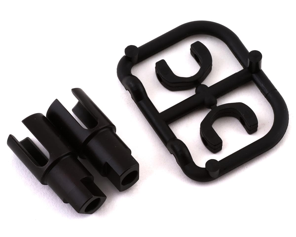 XRAY T4 2021 Steel Solid Axle Driveshaft Adapter (2)