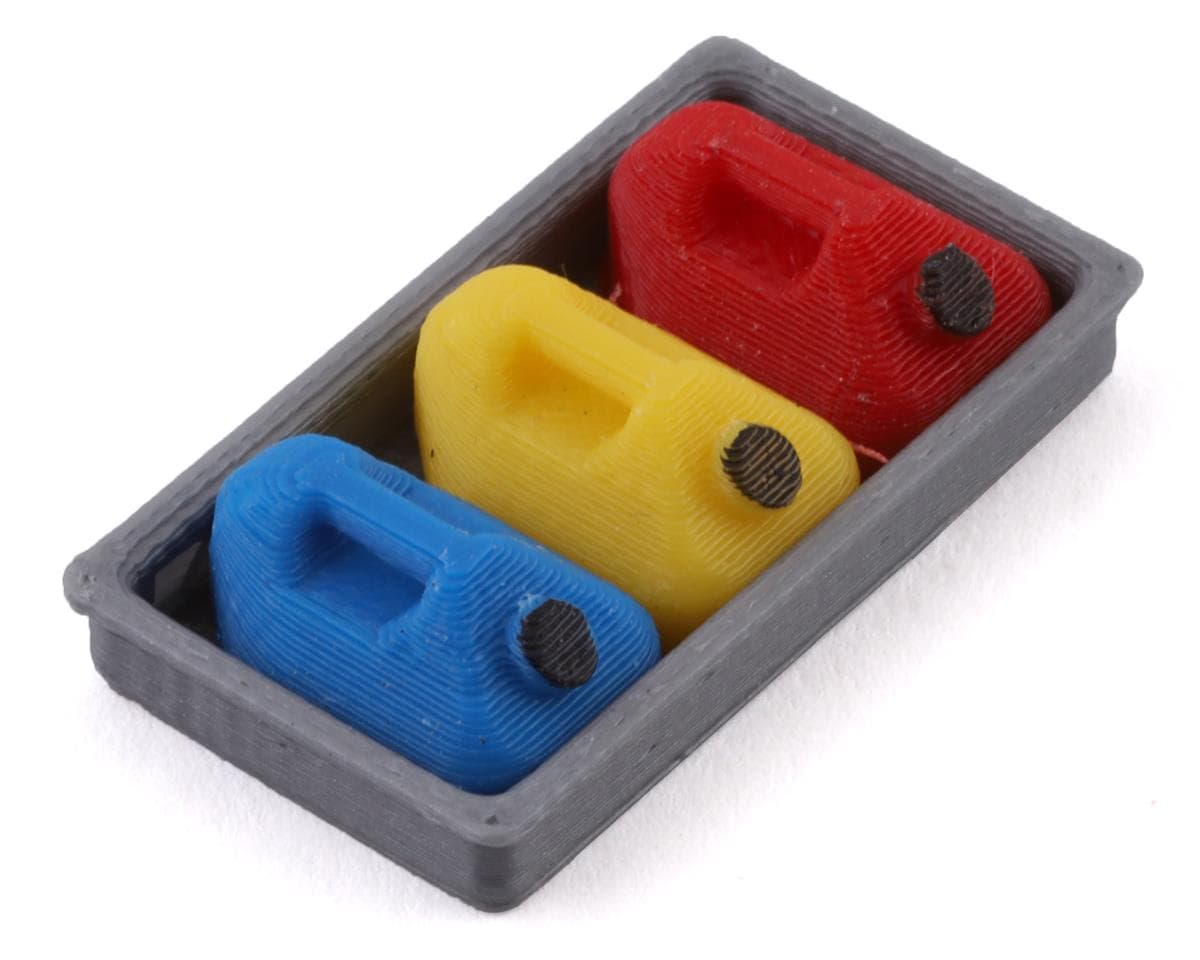 Scale By Chris 1/24 Scale Half Depth Combo Pack 4 w/Three Jugs In Tote