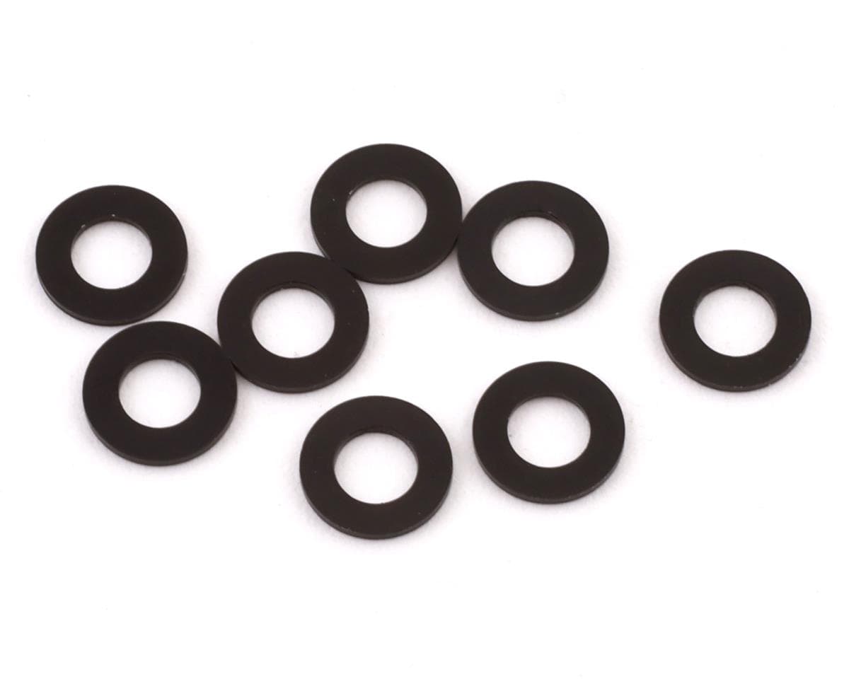 Scale Reflex 3x6x0.5mm Shims (Black) (8)
