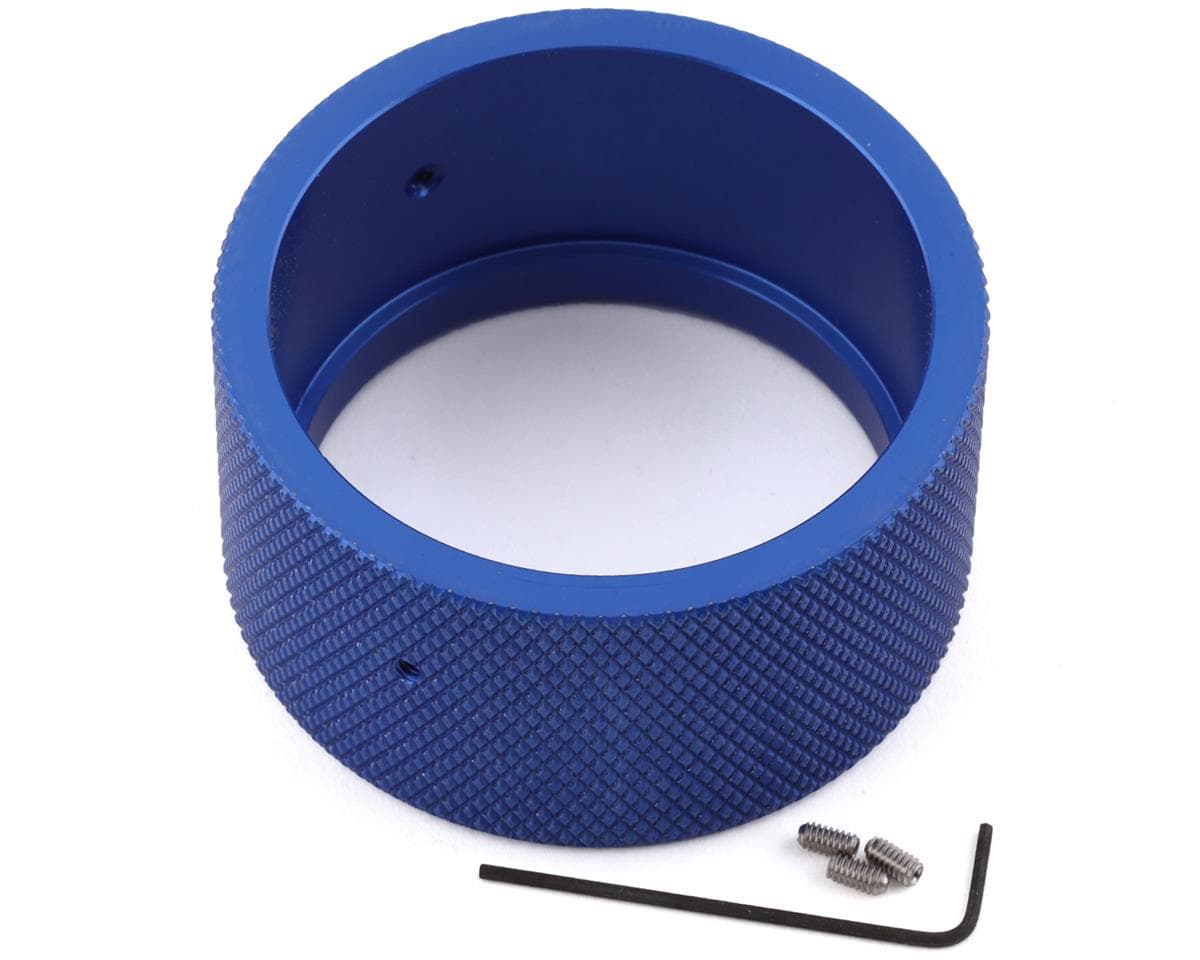 Scale Reflex Aluminum Sanwa/Airtronics Wheel Grip (Blue)