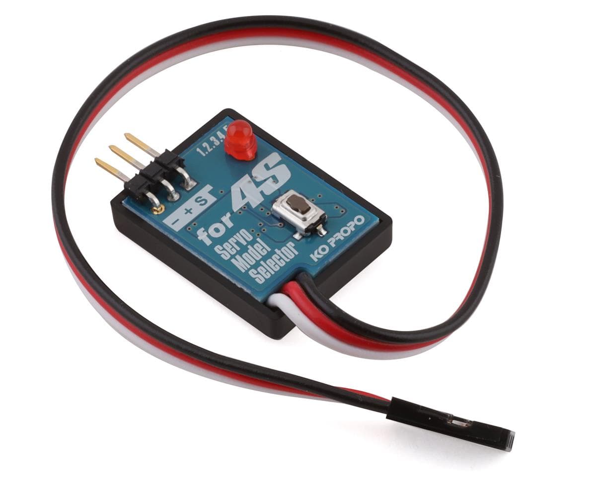 KO Propo 4S Servo Model Selector
