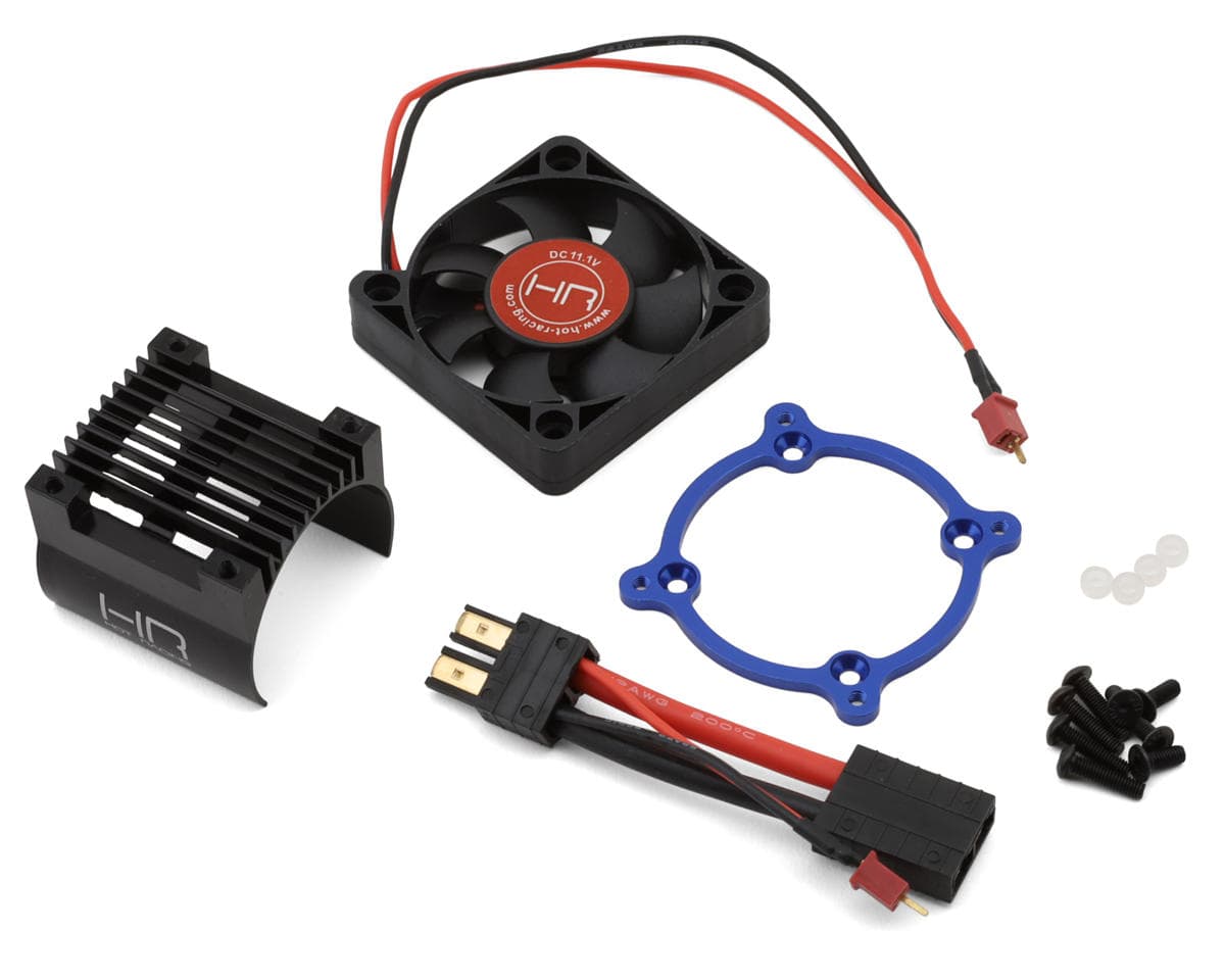 Hot Racing 50mm Monster Blower Motor Cooling Fan Kit for Traxxas E-Revo/E-Maxx