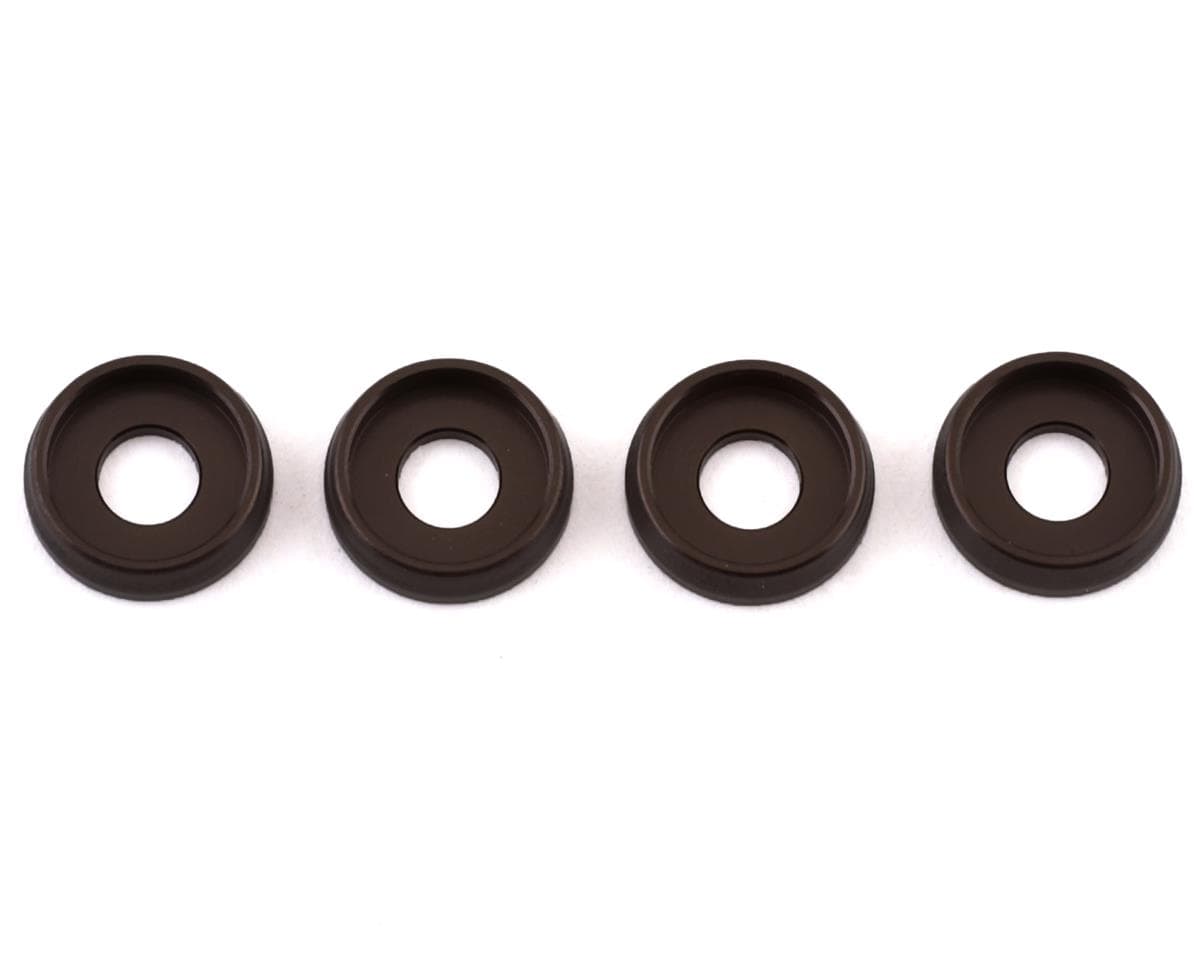 AMR 4mm Screw Washer (Gun Metal) (4)