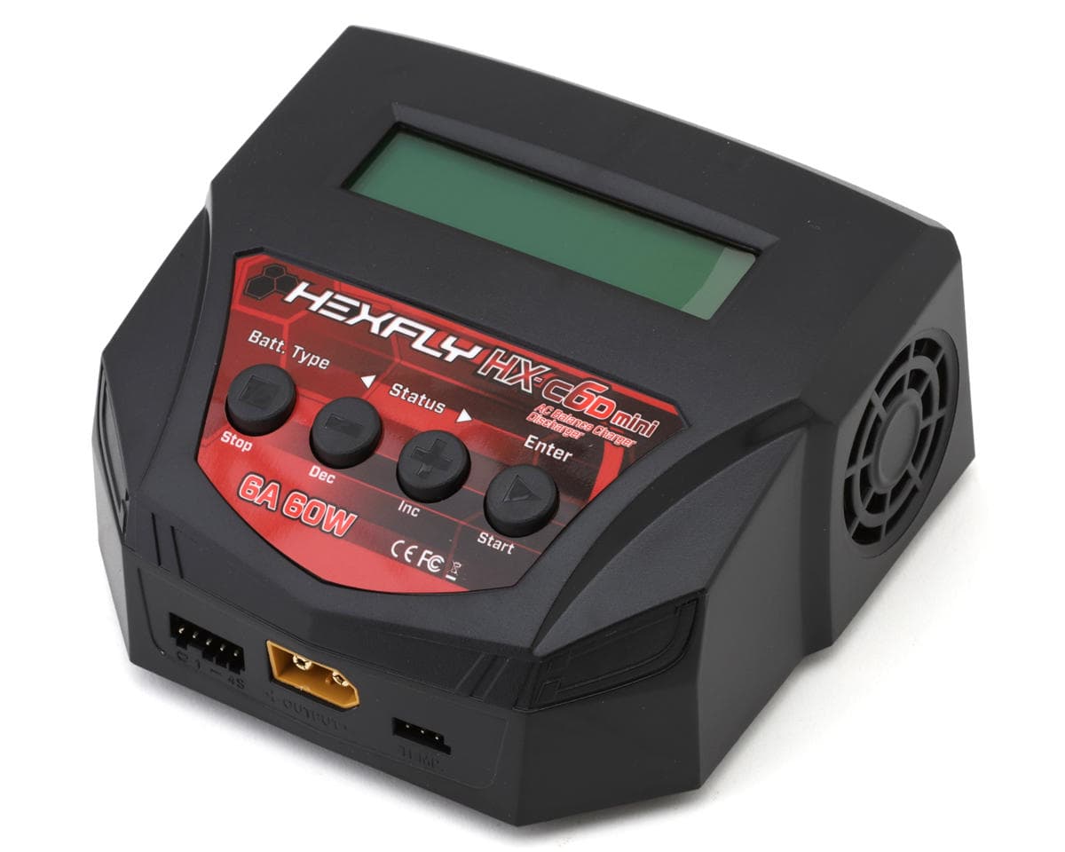 Redcat Hexfly HX-C6D Mini Battery Charger (4S/6A/AC-60W)