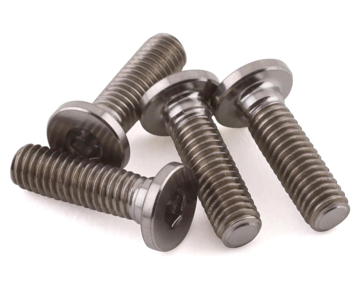 Avid RC 3x10mm Titanium Low Profile Screws (4)
