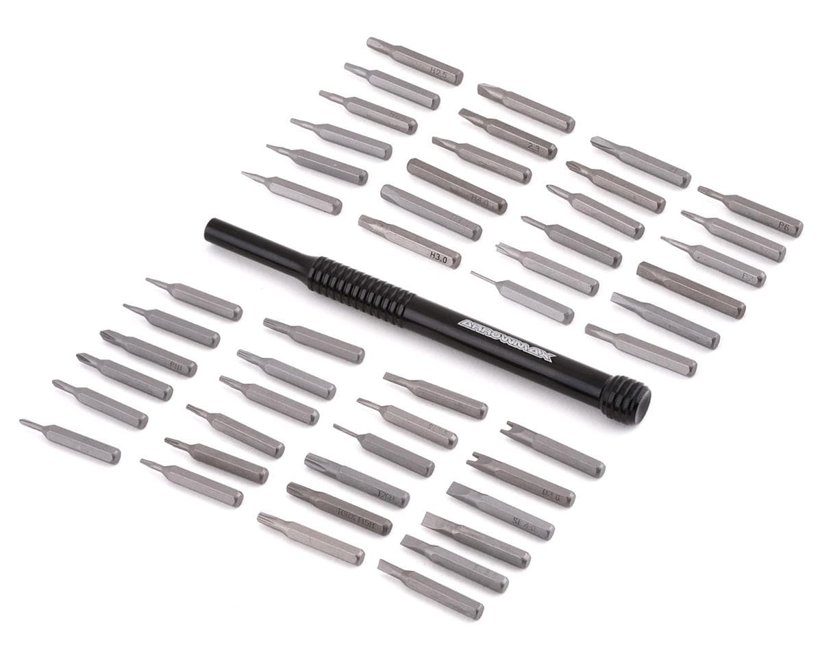 AM Arrowmax 48-Piece Premium Precision Screwdriver Tool Set w/Carrying Case