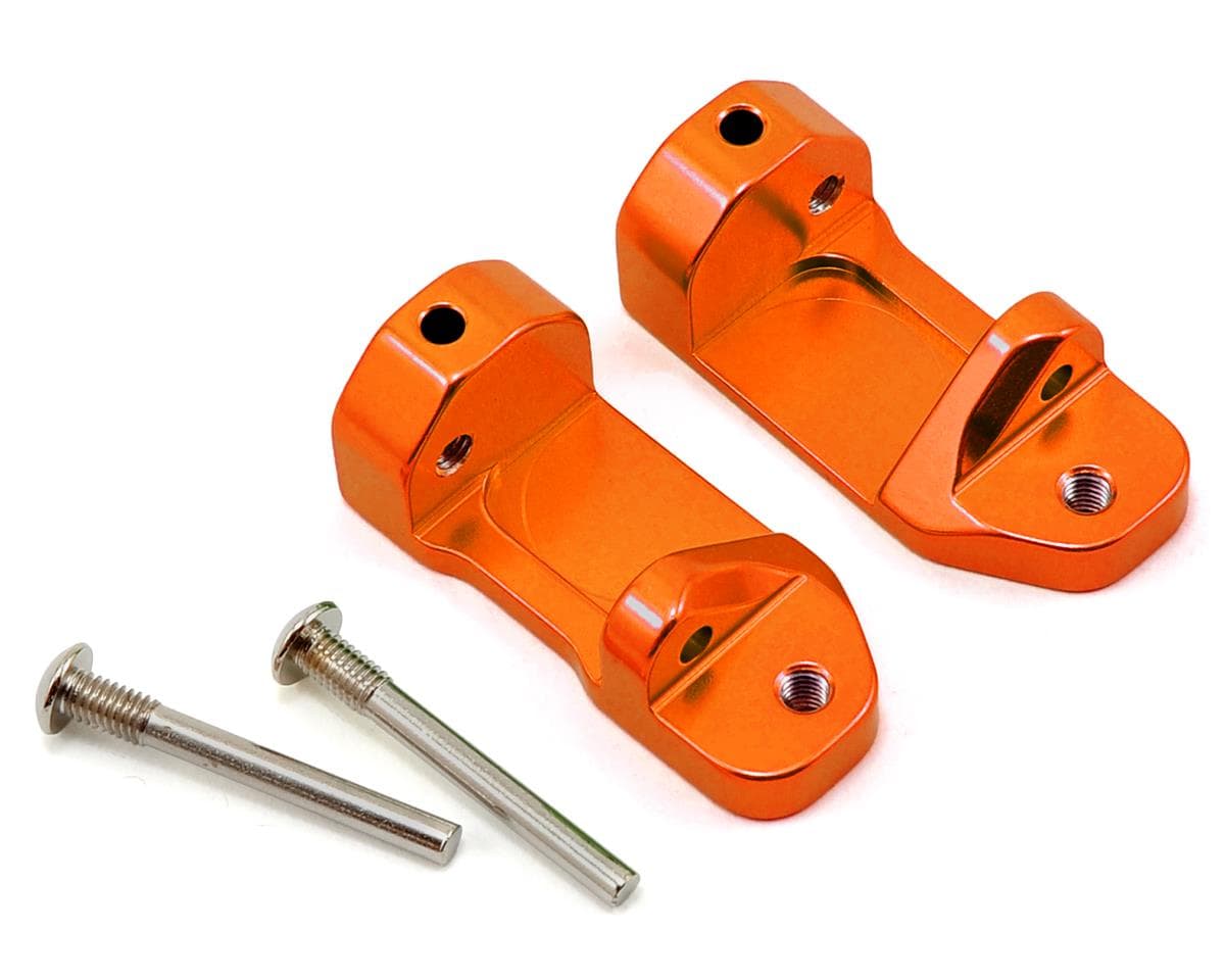 Traxxas Aluminum 30° Caster Blocks (Orange) (2)