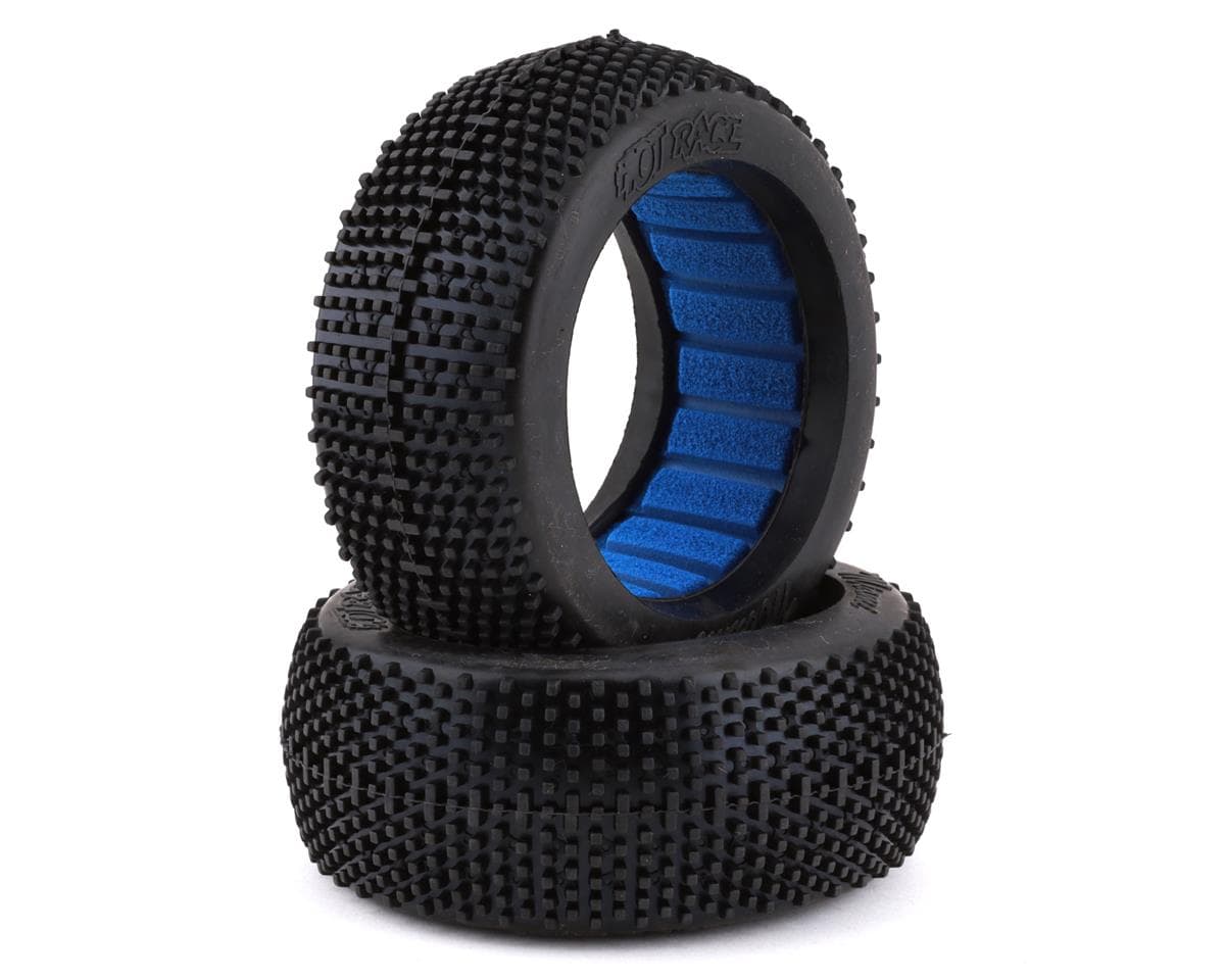 HotRace Miami 1/8 Buggy Tires w/Inserts (2) (Medium)