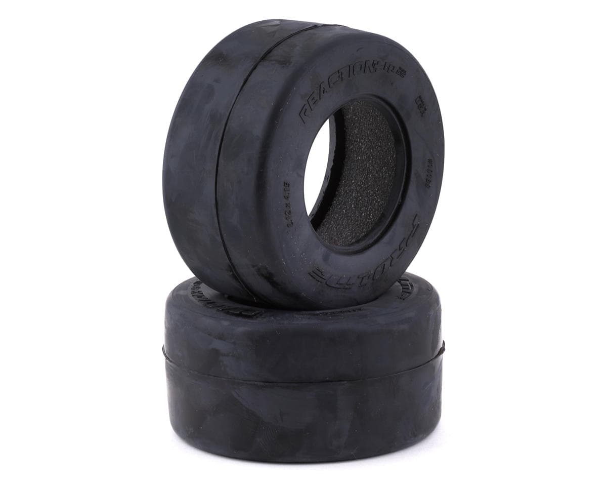 Pro-Line Reaction+ HP Belted Wide Drag Slick 2.2/3.0 SCT Rear Tires (2) (S3)