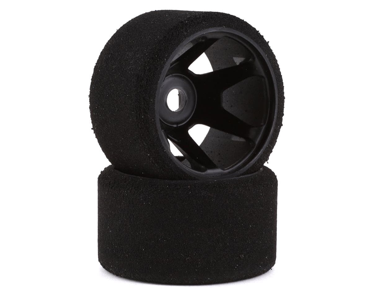Contact GT12 46mm T Foam Rear Tires w/12mm Hex (Black) (2) (40 Shore)