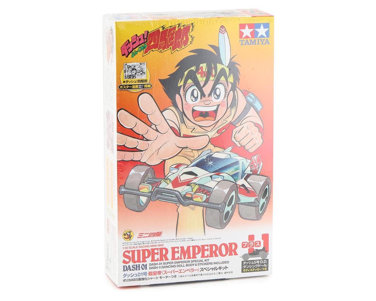 Tamiya 1/32 JR Dash-01 Super Emperor SP w/Type 3 Chassis Mini 4WD Kit
