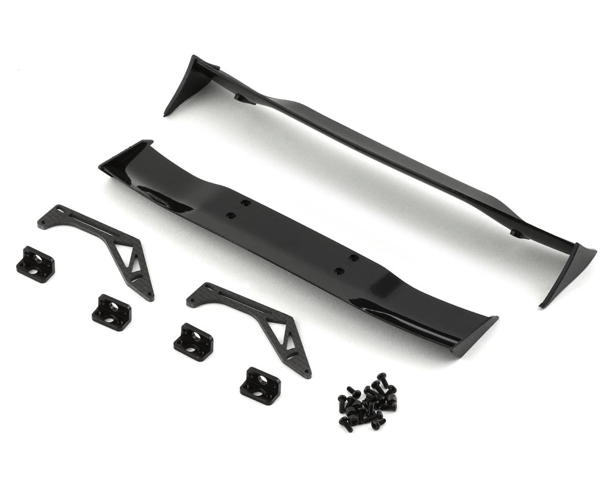Yeah Racing 1/10 Molded Drift Wings w/Carbon Fiber Mounts (Type A)