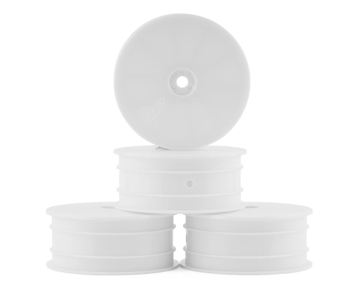 JConcepts Mono 2.2 4WD Front Buggy Wheels (White) (4) (22X-4, XB4, B74.1) w/12mm Hex