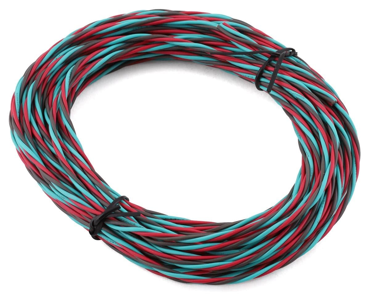 RCPROPLUS DE254 22AWG Servo Wire (10 Meters) (90x0.08)