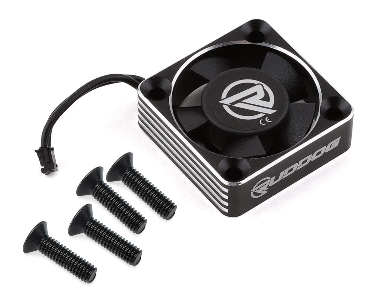 Ruddog 30mm Aluminum High Speed ESC Cooling Fan (Black)