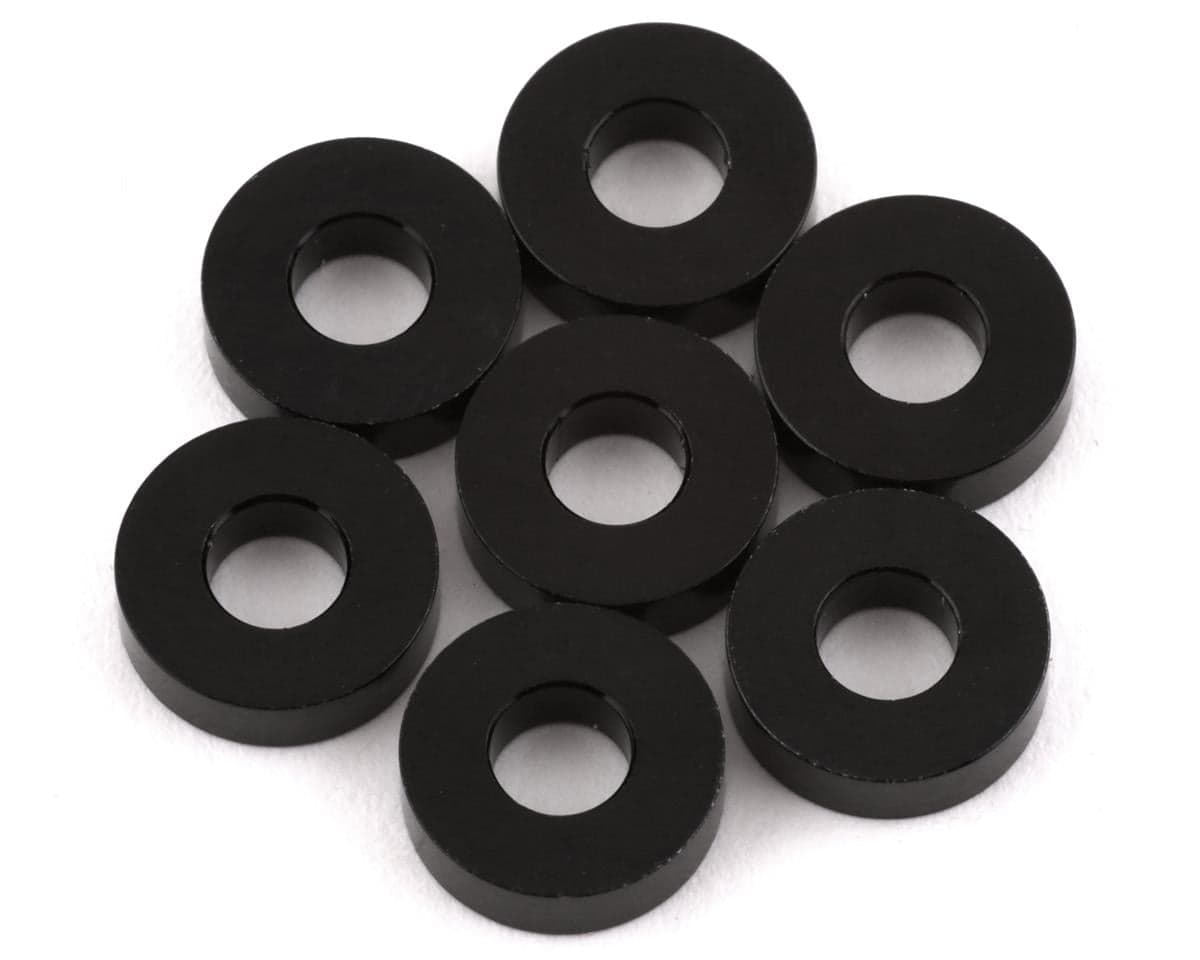 XRAY 3x7x2.0mm Aluminum Shim (Black) (10)