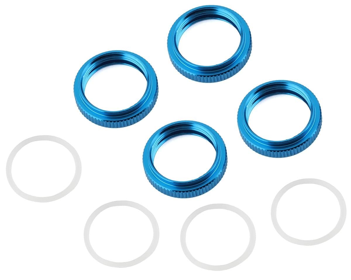 Team Associated RIVAL MT8 Threaded Shock Collars (4)