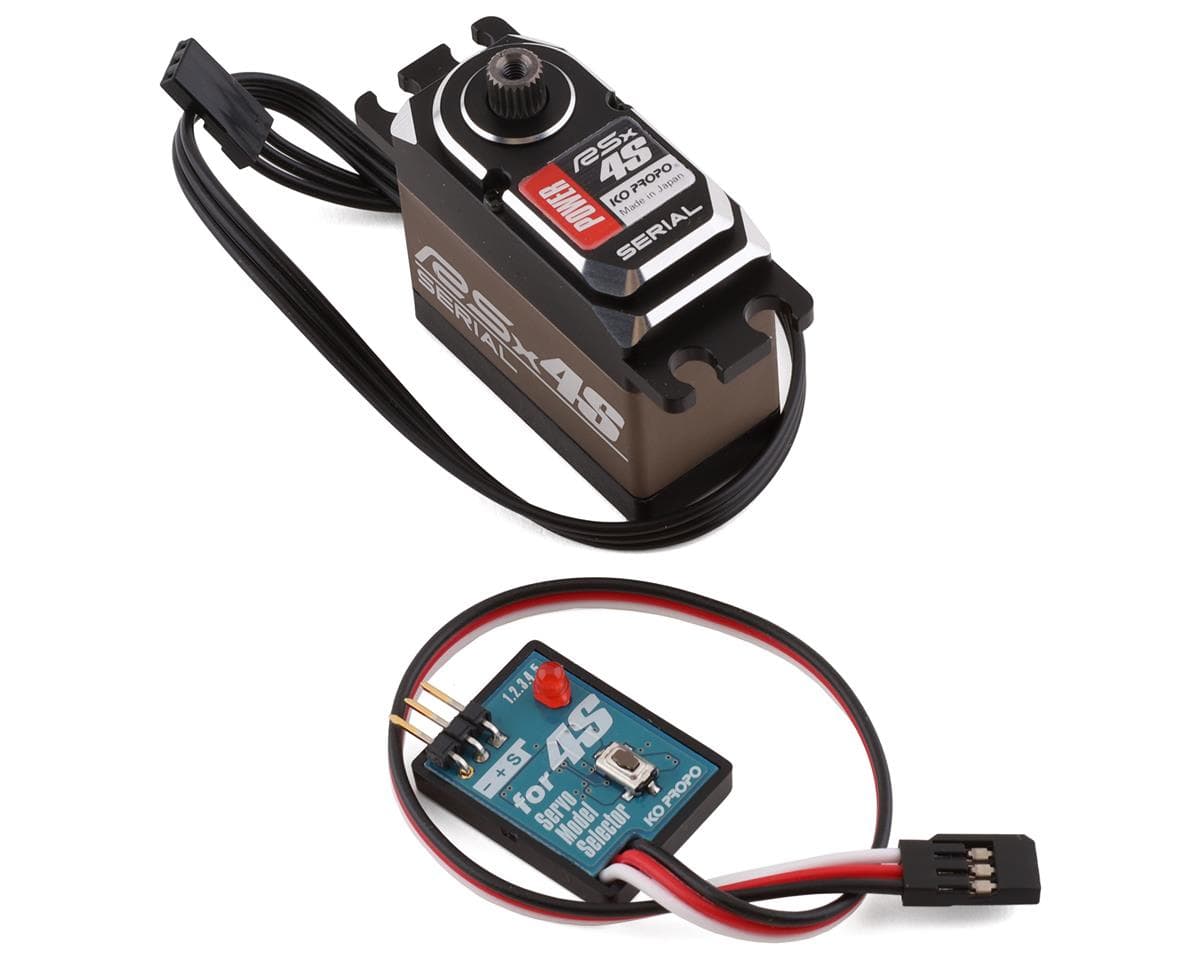 KO Propo RSx4S Power H.C Servo w/4S Selector (High Voltage)