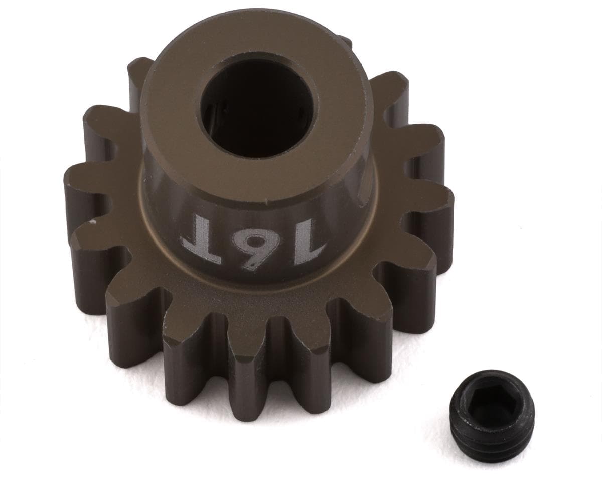 Team Associated Factory Team Aluminum Mod 1 Pinion Gear (w/5mm Bore) (16T)