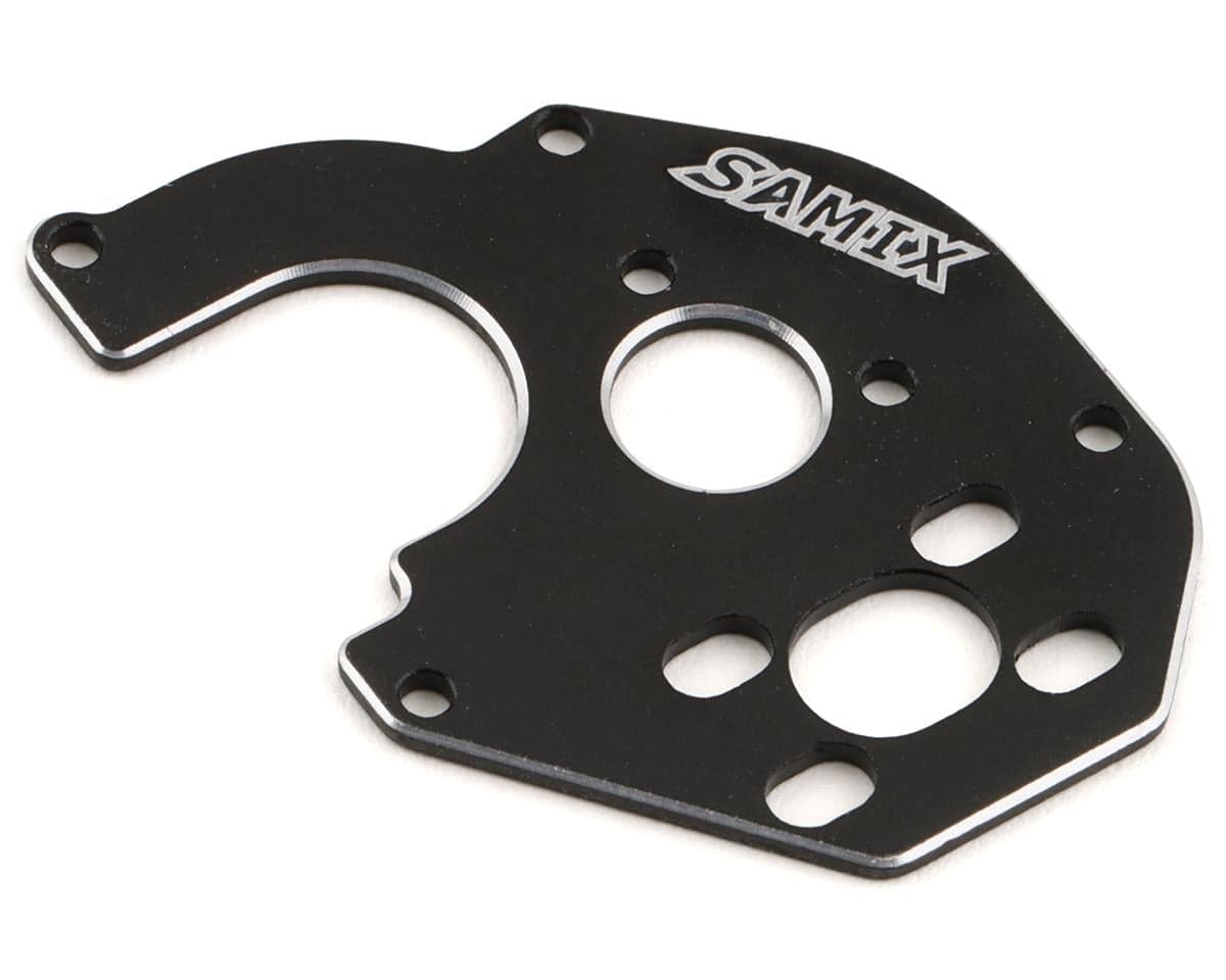 Samix SCX24 Aluminum 050 Motor Plate (Black)