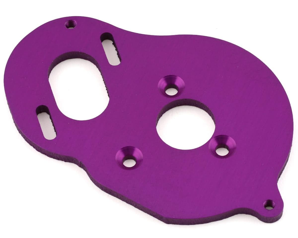 175RC Associated DR10 Aluminum Motor Plate (Purple)
