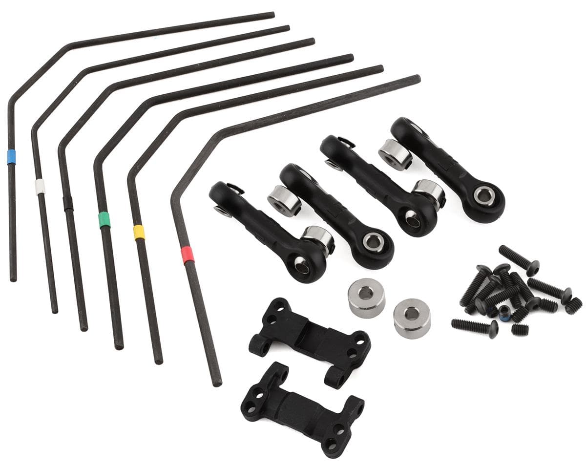 Traxxas Sledge Front/Rear Sway Bar & Linkage Set