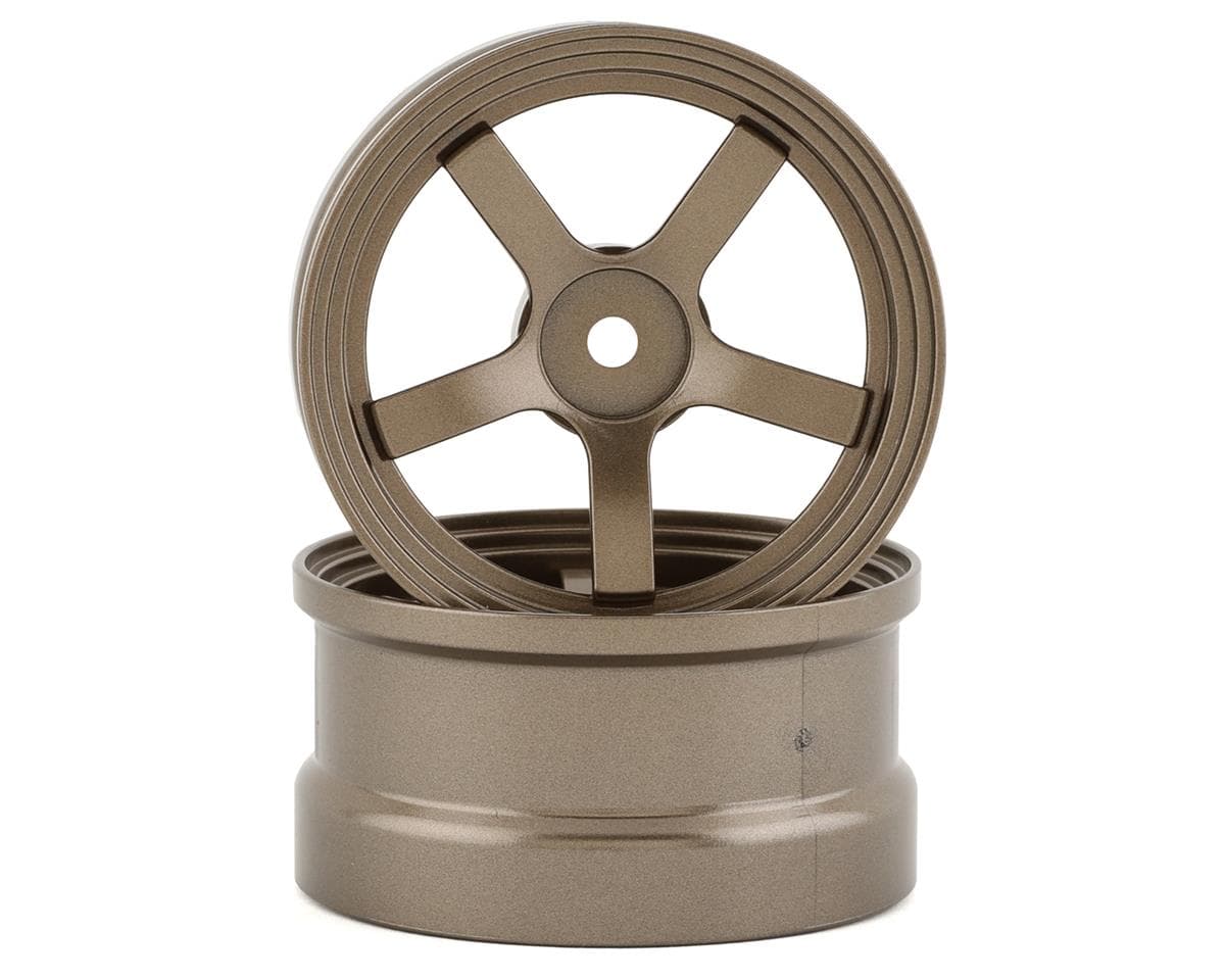 Reve D DP5 Drift Wheel (Bronze) (2) (6mm Offset) w/12mm Hex