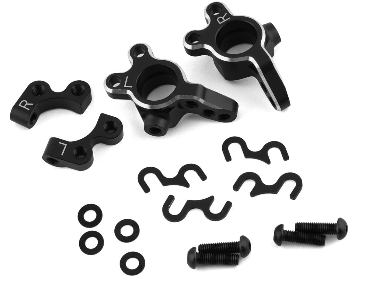 Yokomo YD-2 Aluminum Lightweight Front Steering Block (Variable Kingpin Angle)