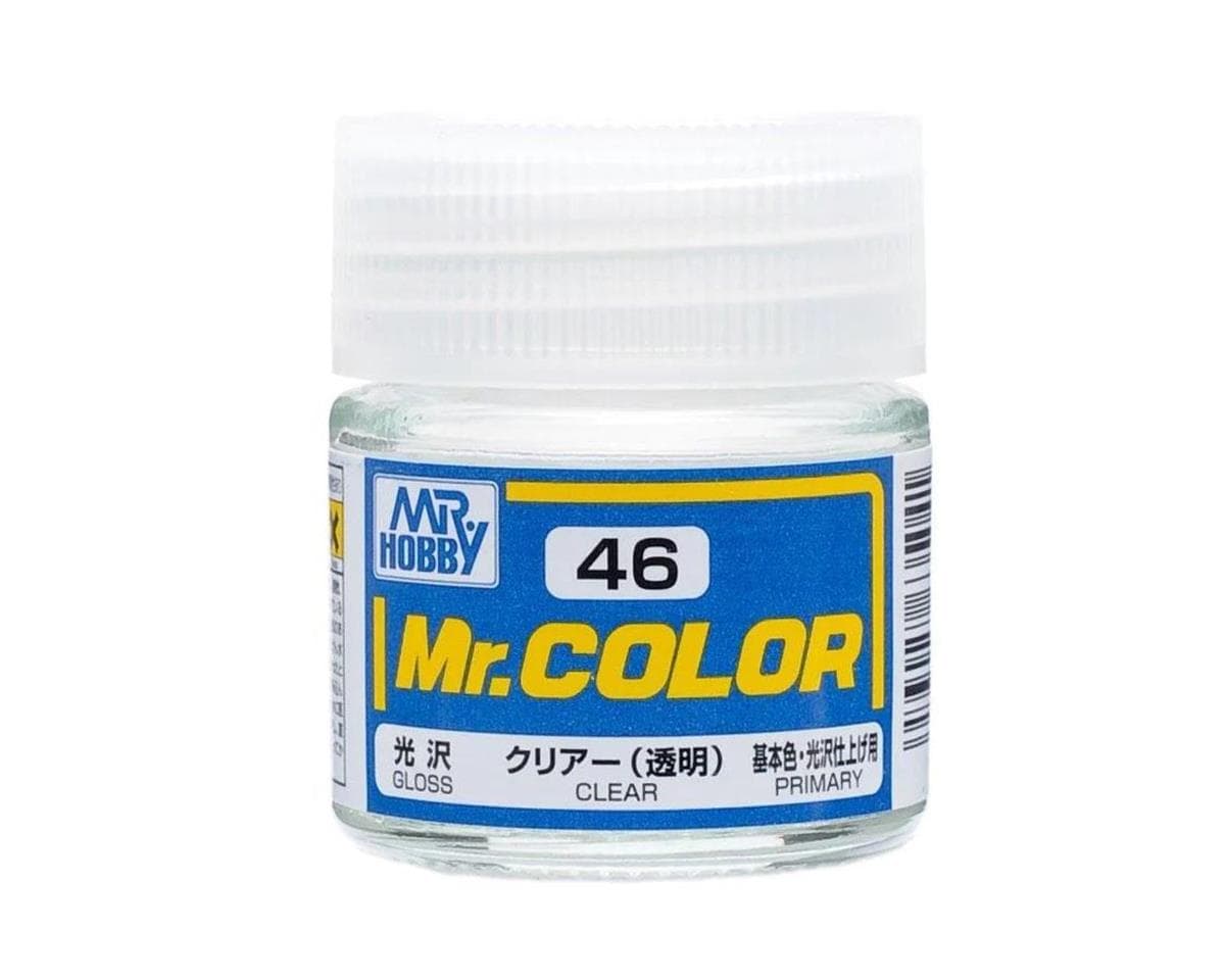 GSI Creos Mr. Hobby Mr. Color Solvent-Based Acrylic Paint (Clear) (10ml) (Gloss)