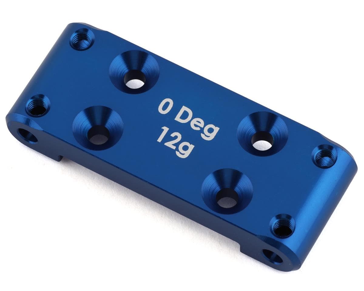 Team Associated RC10B6.4 Aluminum Front Bulkhead (Blue)