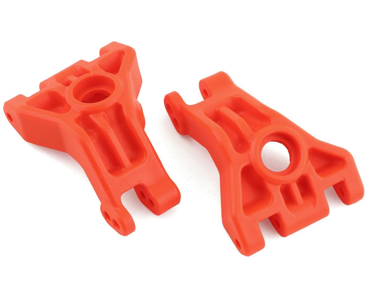 Traxxas Hoss/Rustler/Slash 4x4 Extreme Heavy Duty Hub Carriers (Orange) (2)